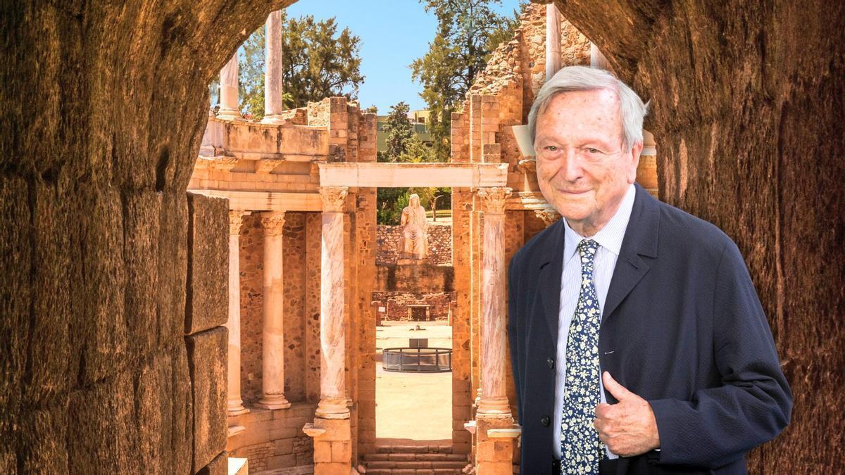 Rafael Moneo fue el encargado de proteger los hallazgos arqueológicos de Mérida