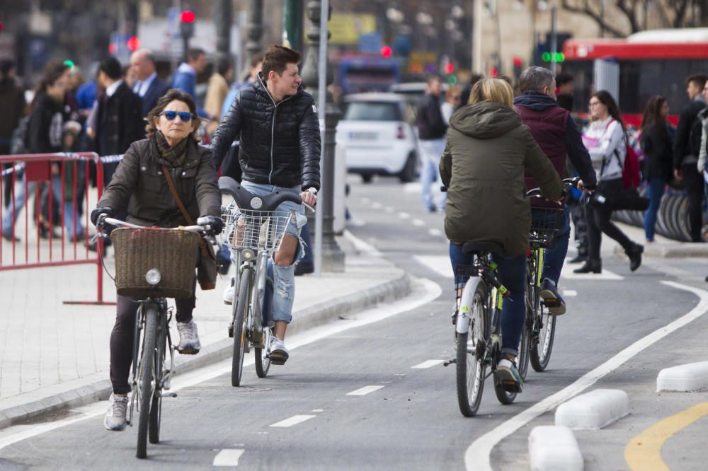 Apertura del anillo ciclista de Valencia