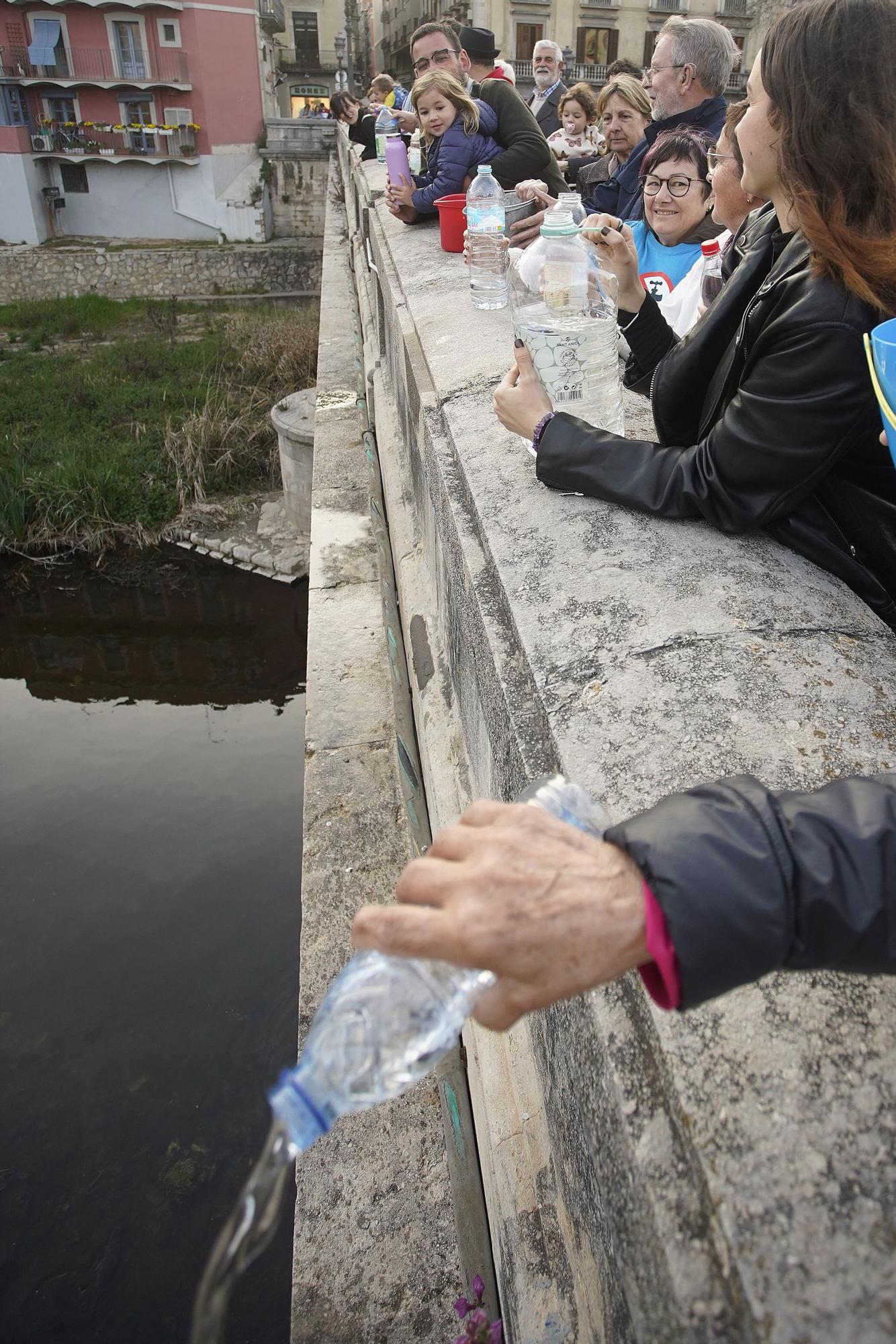 Aigua és Vida Girona celebra la tradicional palanganada del Ter