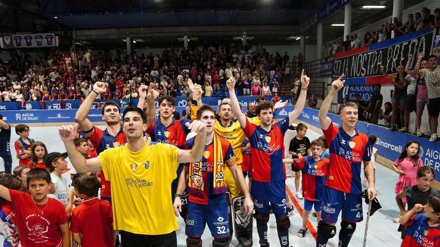 L'Igualada Rigat empata la final contra el Liceo i lluitarà per la lliga fins a l'últim partit (4-2)