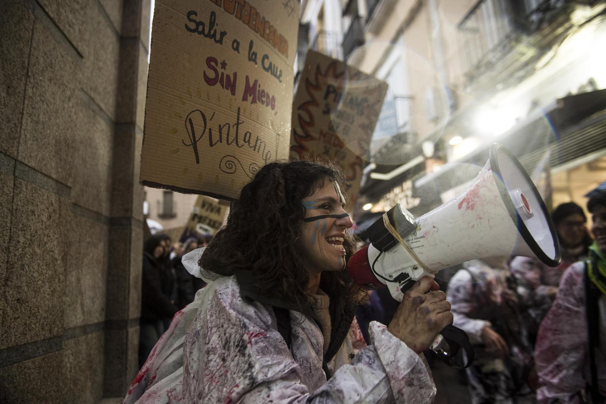 Manifestación en Cáceres