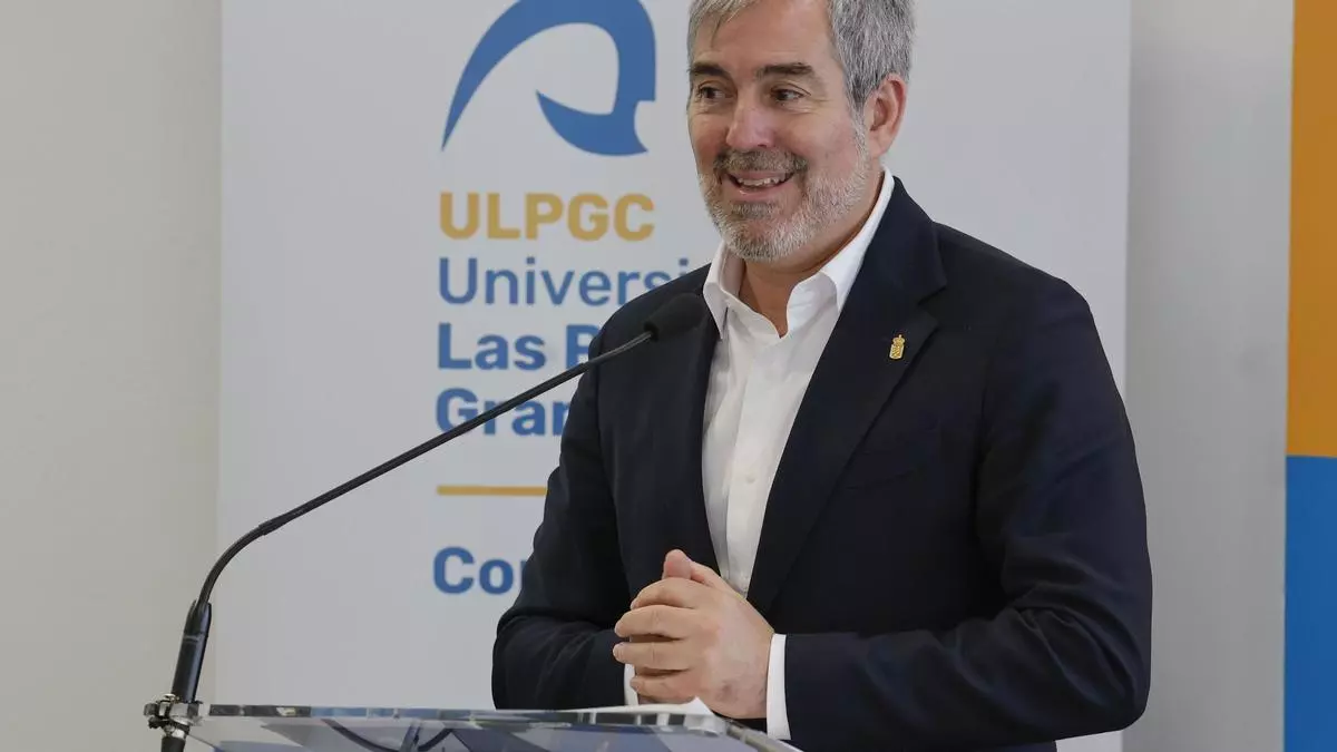 Clavijo dice que las universidades públicas canarias "tienen más financiación que nunca"