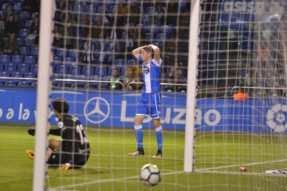 El Deportivo cae ante el Girona en Riazor