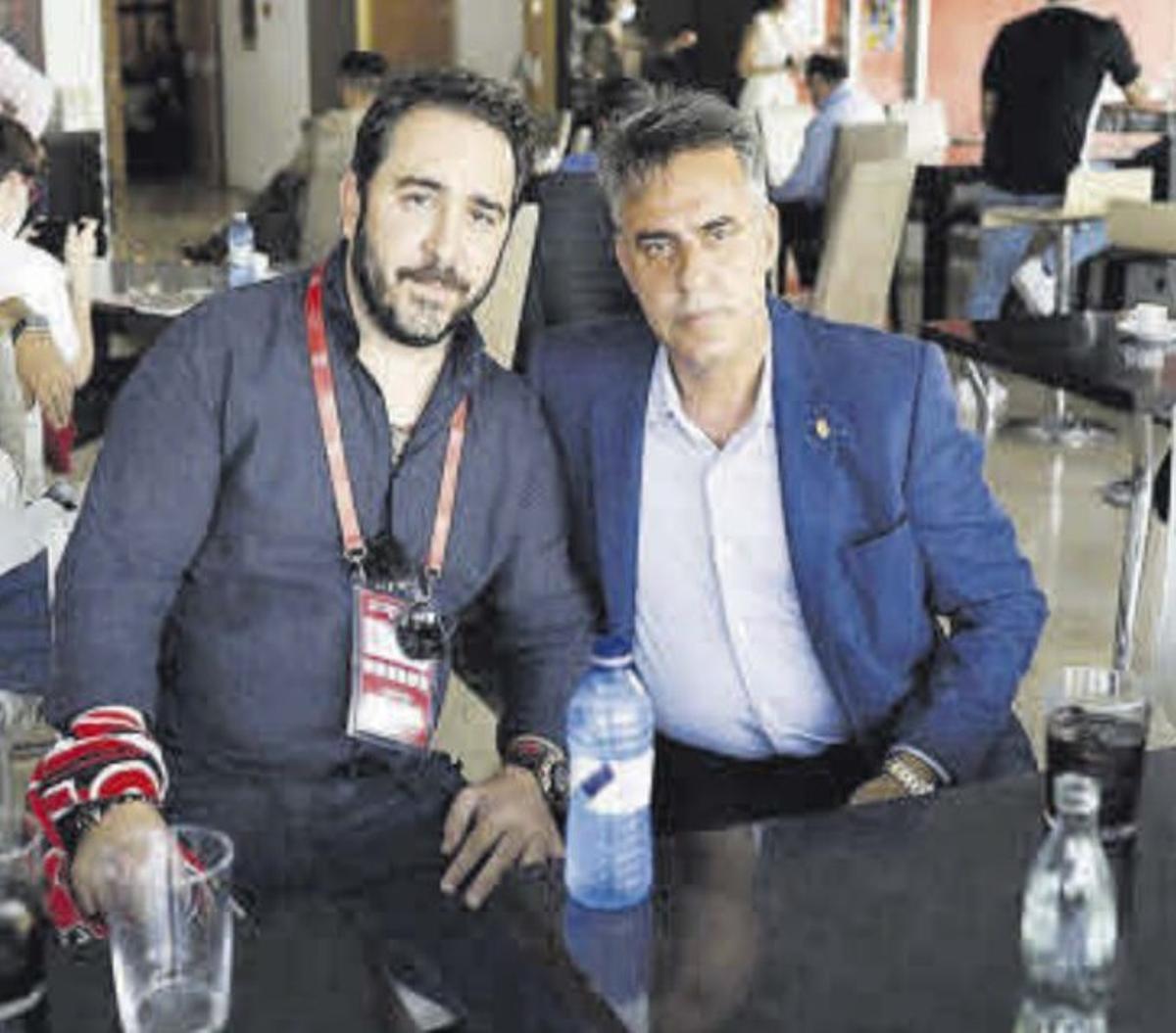 David Aldama y Joaquín Paz, los presidentes, | LOZ