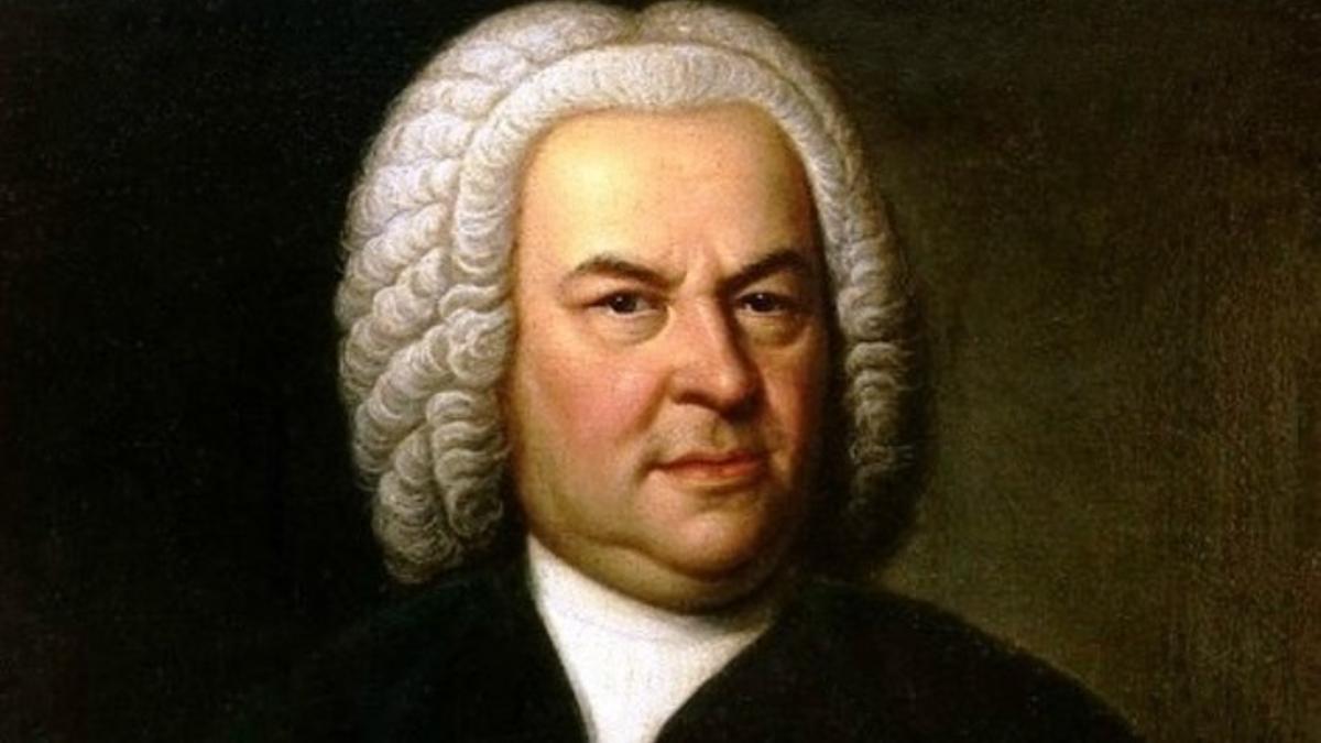 Retrato de Bach pintado por Elias Gottlob Haussmann