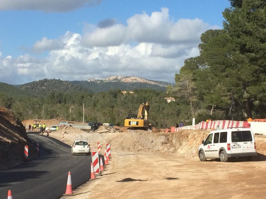 Abren la carretera Felanitx-Portocolom