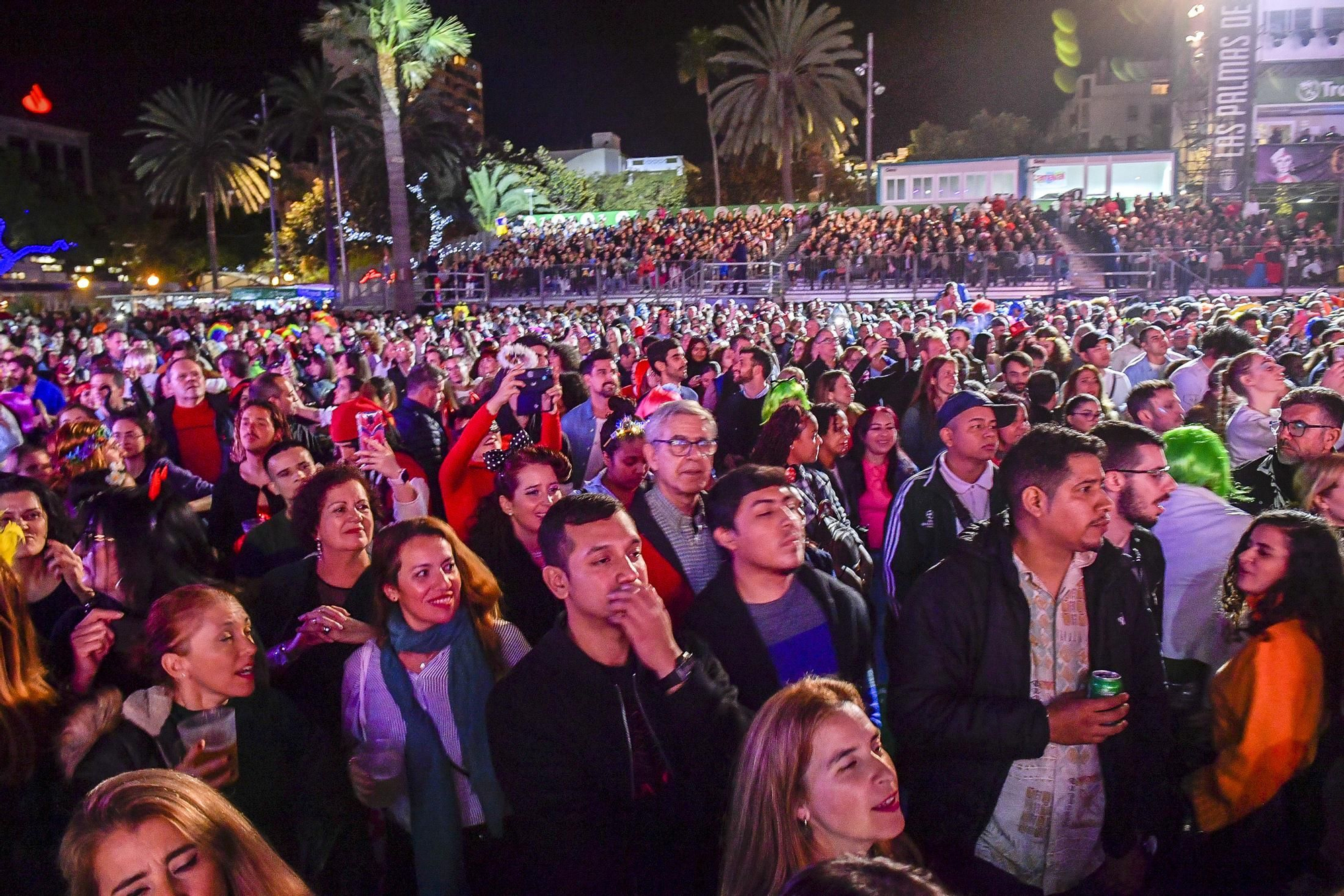 Concierto de Carlos Baute en el Carnaval de Las Palmas de GC