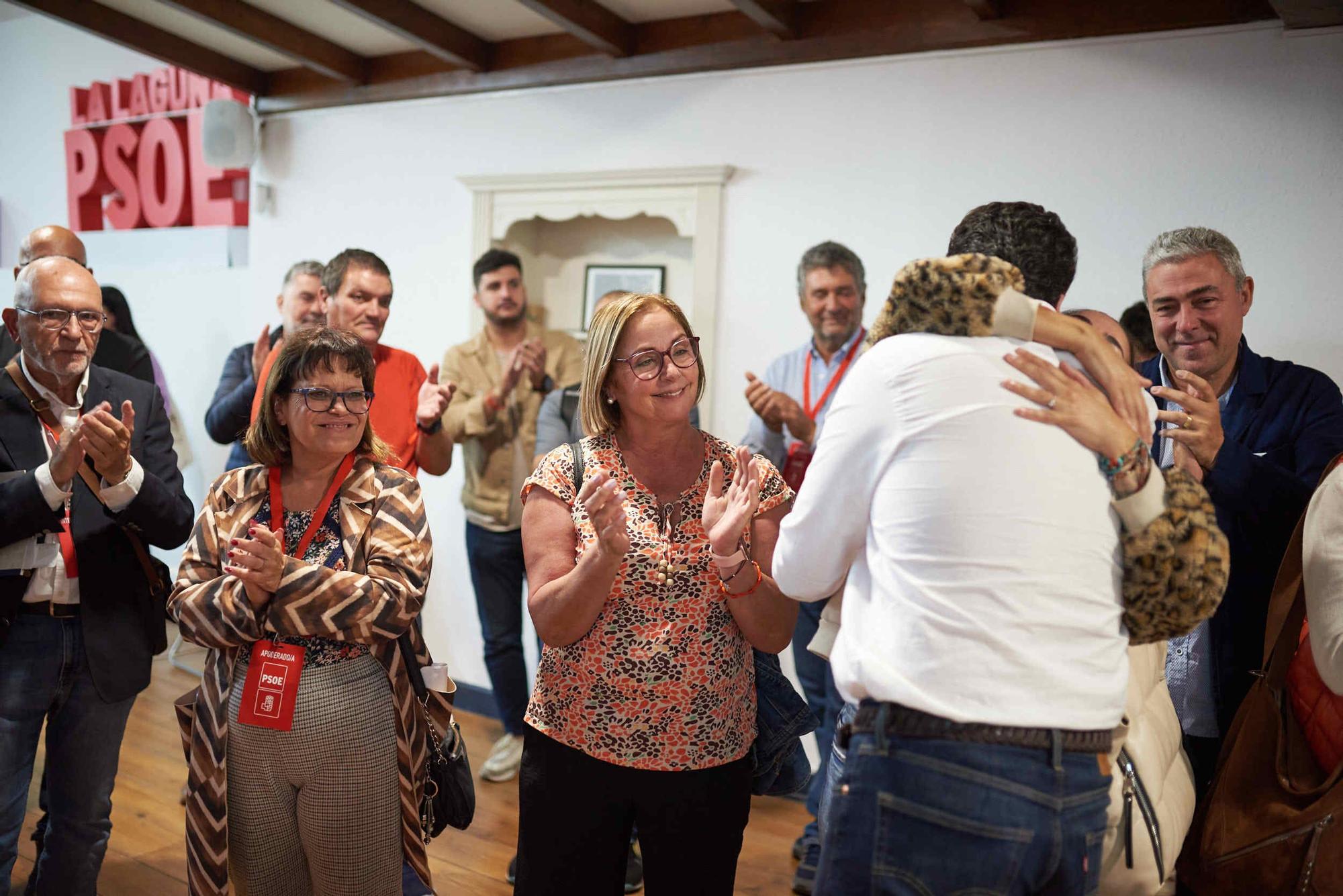 PSOE La Laguna noche electoral