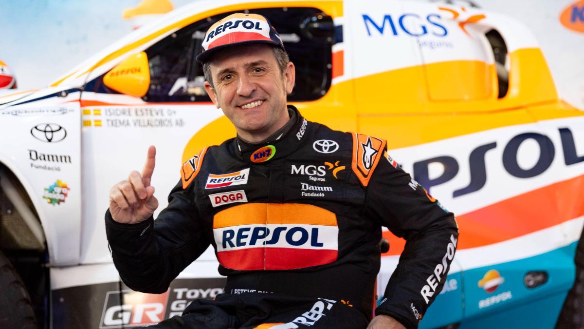 Isidre Esteve. Rally Dakar.