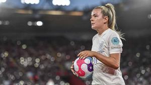 Lauren Hemp, jugadora del City y de la selección inglesa