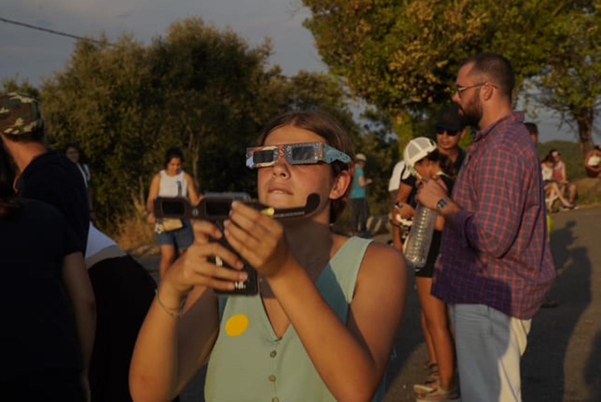 Les millors imatges de l'eclipsi a Castelltallat
