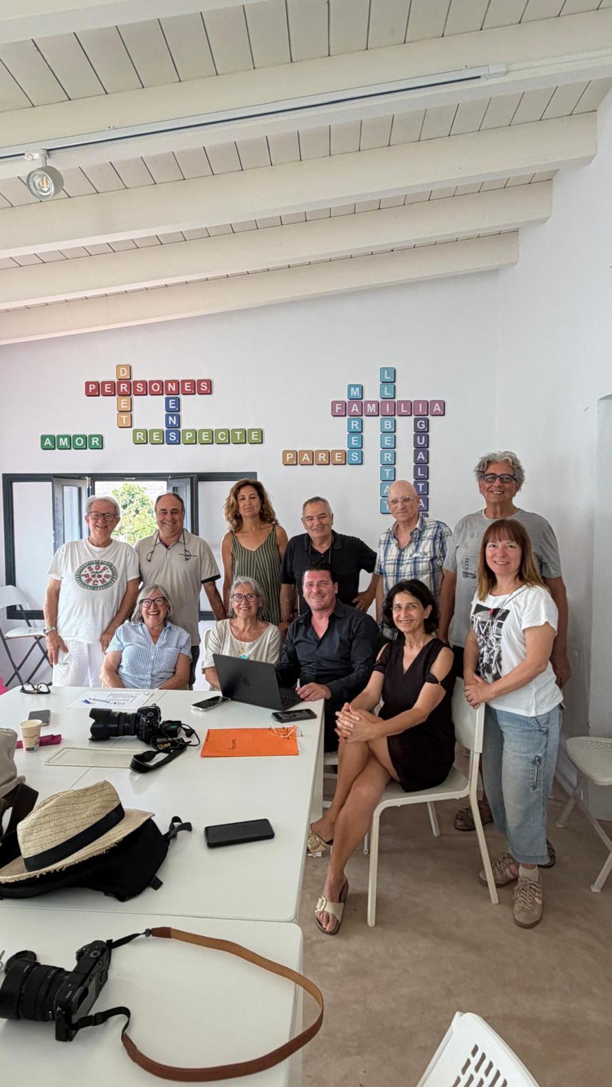 Curso de Fotografia con los mayores.