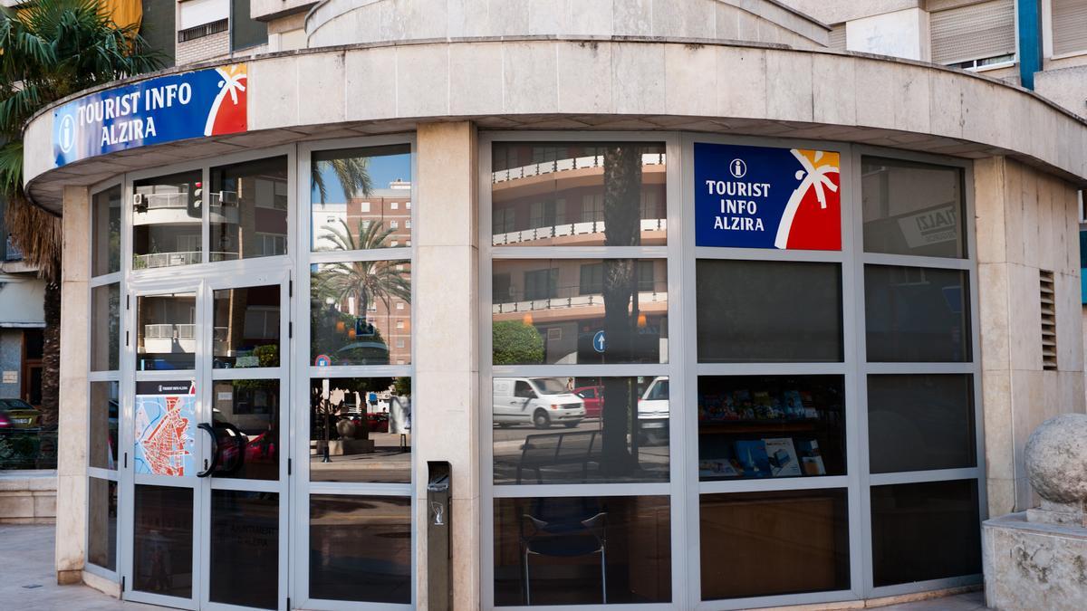 Tourist Infor de Alzira, en una imagen de archivo.