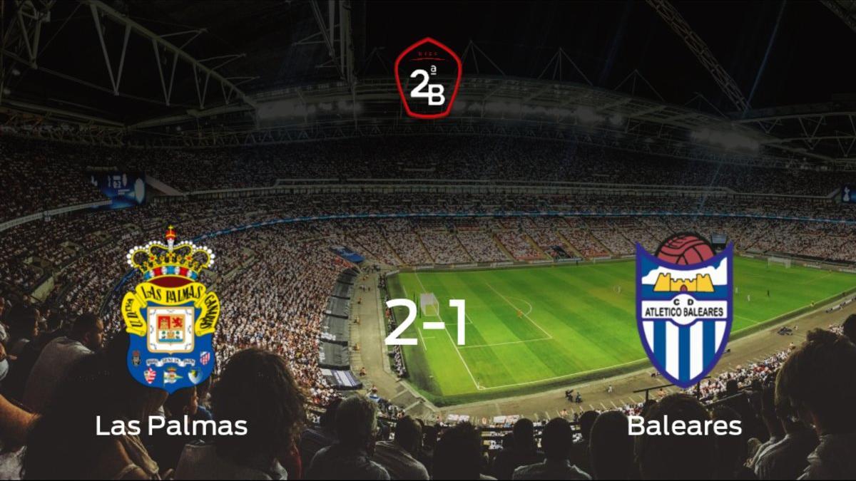 Las Palmas At. doblega al At. Baleares por 2-1