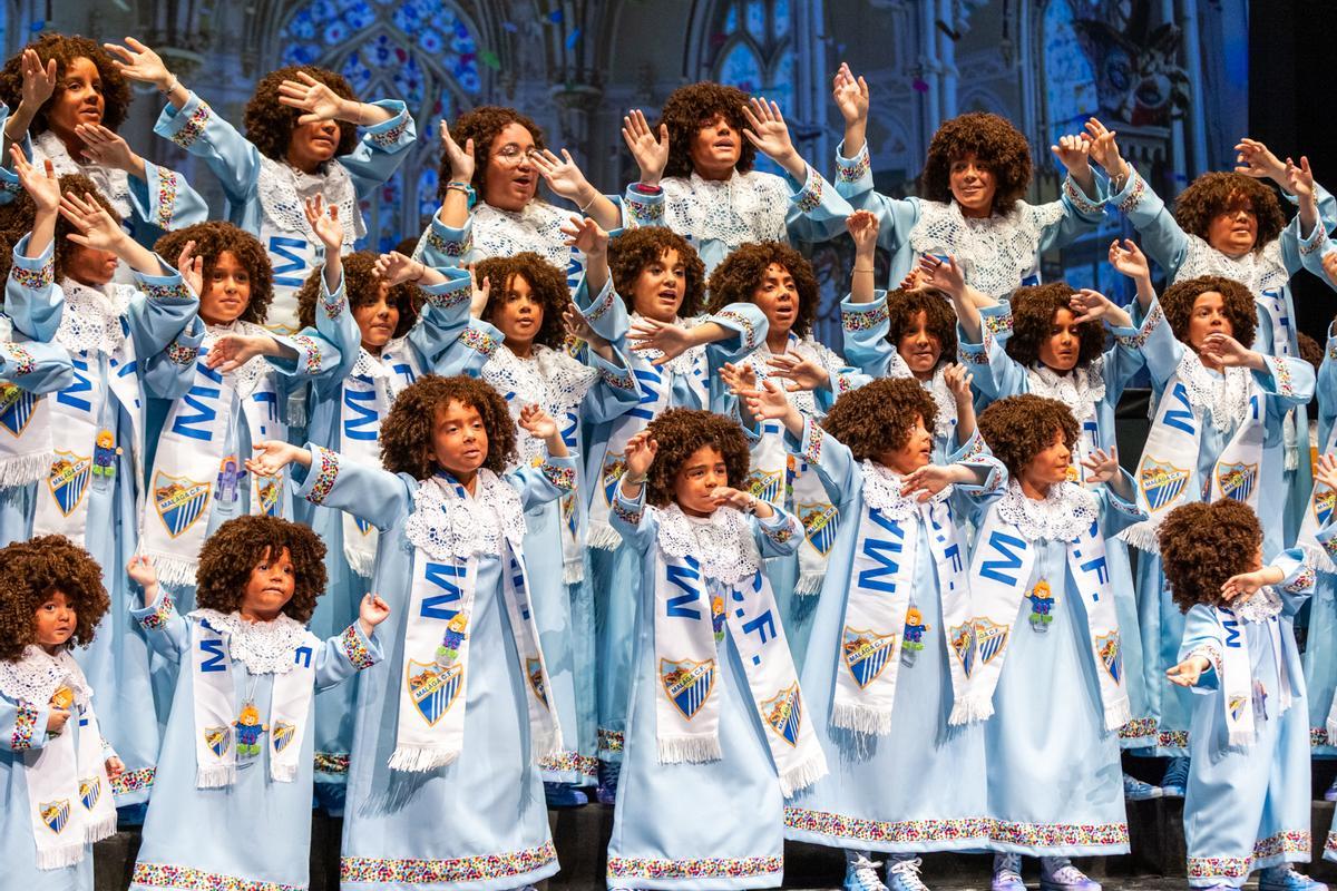 La agrupación infantil 'Nos falta pal coro'