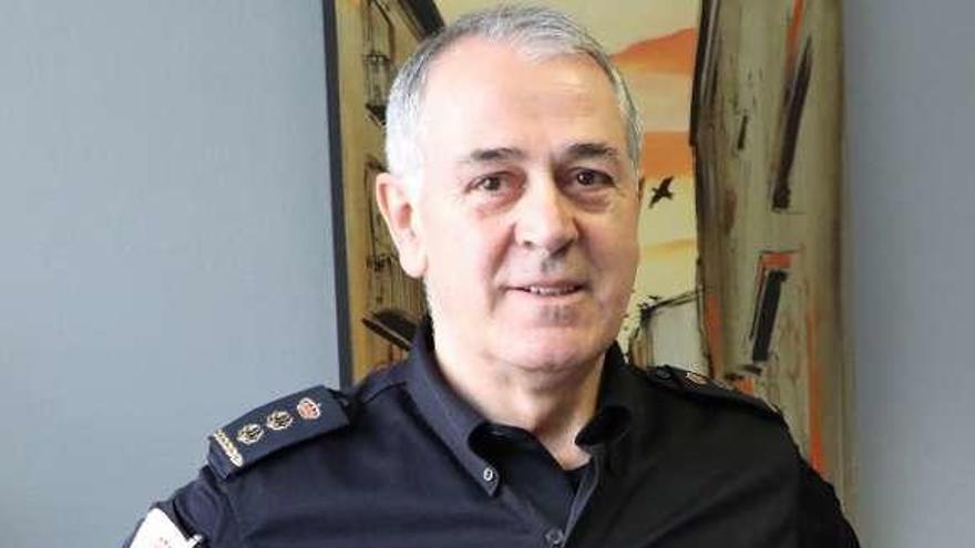 El comisario jefe de la Policía Autonómica, Fernando Pico.