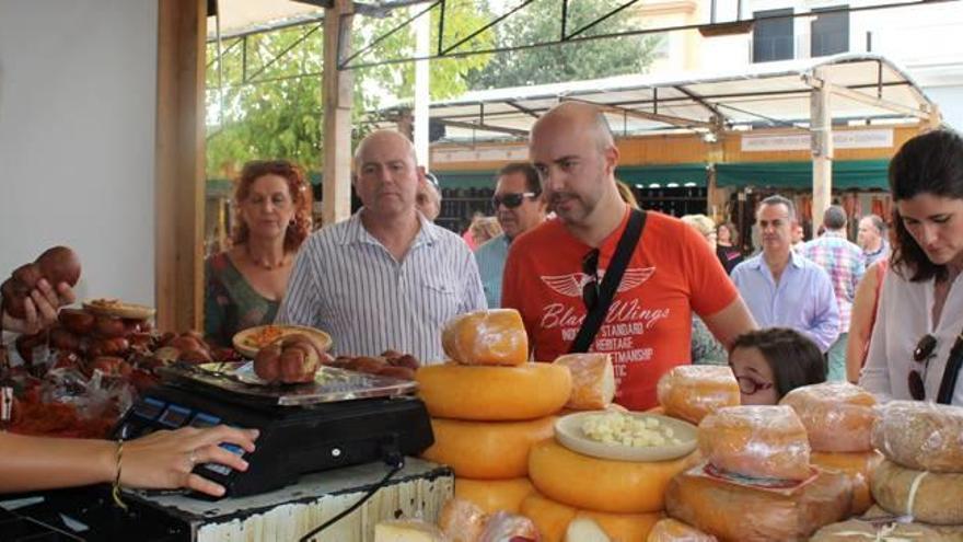 Un puesto de la Fira Gastronòmica de l&#039;Alcúdia de la edición del pasado año.