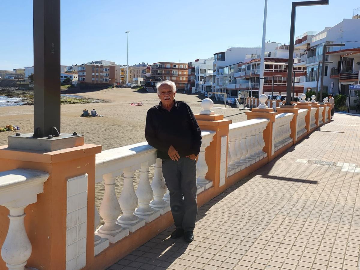 CLAUDIO OJEDA, UNO DE LOS VECINOS DE SALINETAS AFECTADOS POR EL DESLINDE