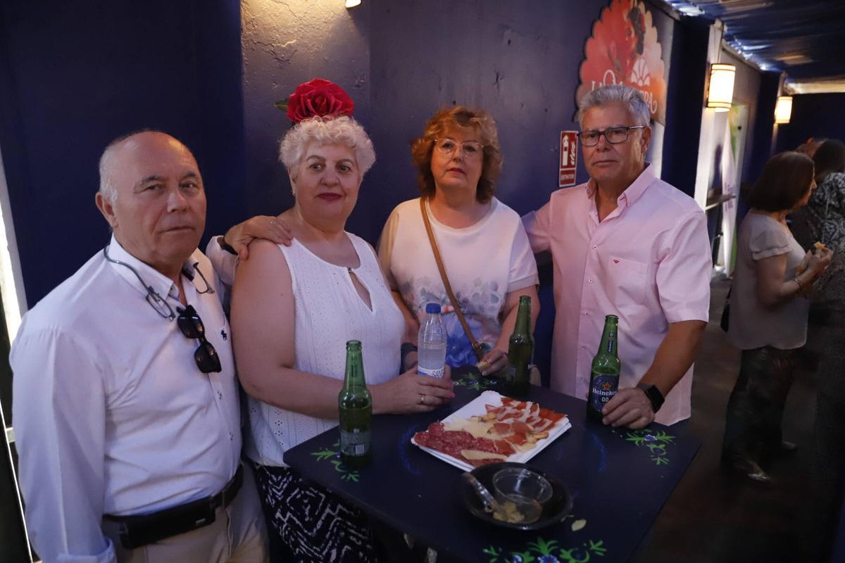 Las recepciones llenan de ambiente el martes de Feria de Córdoba