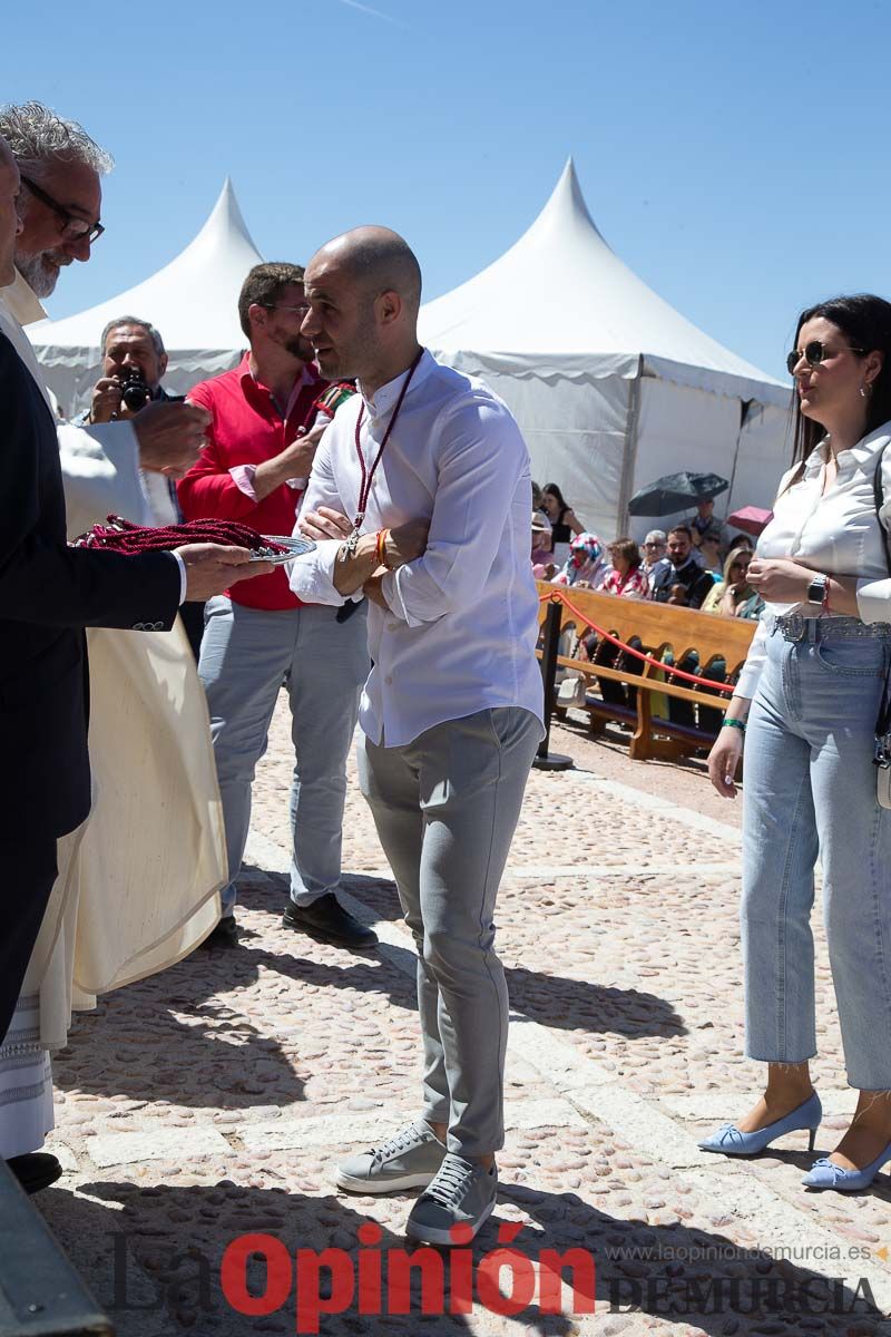 Imposición de nuevos hermanos cofrades de la Vera Cruz de Caravaca