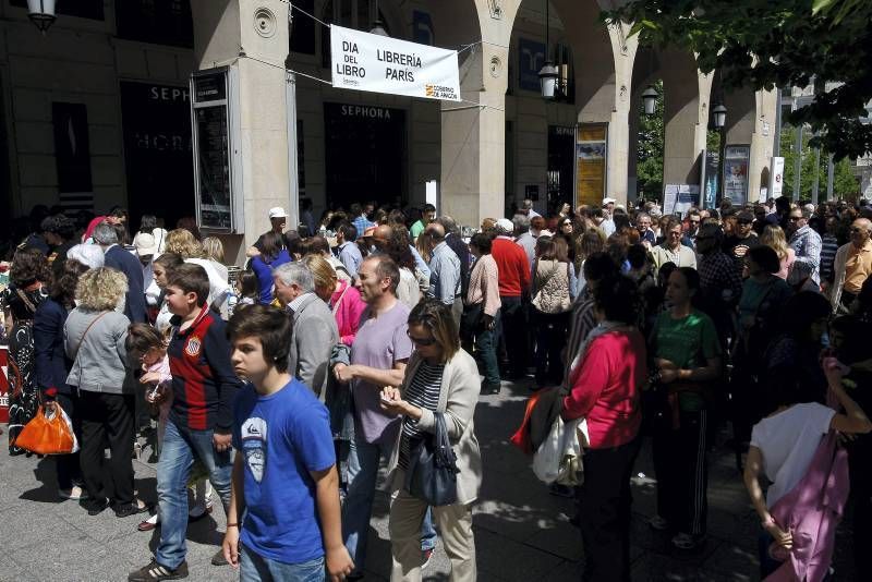 Día del libro y de Aragón