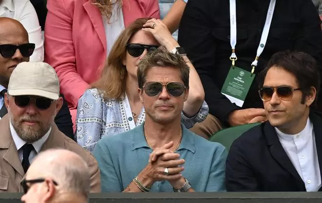 Famosos en la final de Alcaraz, en Wimbledon