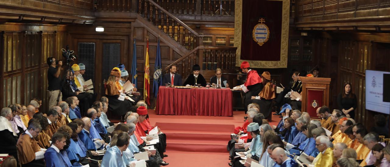 Acto de apertura de curso de la Universidad de Oviedo