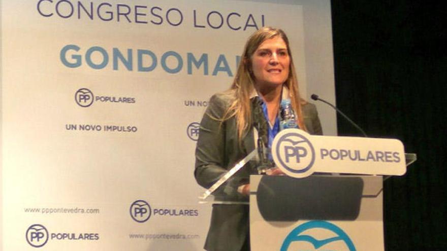 Paula Bouzós, en el congreso. // @JaviDorado