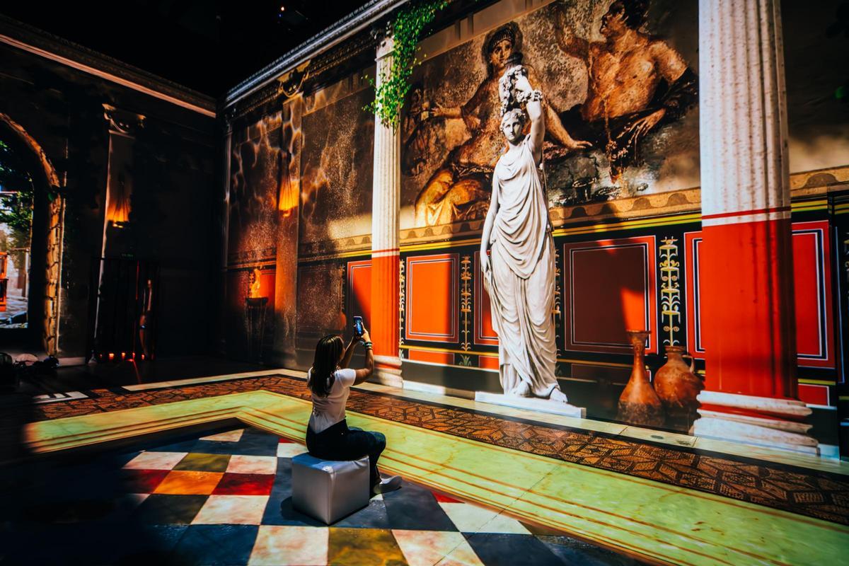 La gran experiència immersiva sobre Pompeia arribarà el 6 d’octubre.