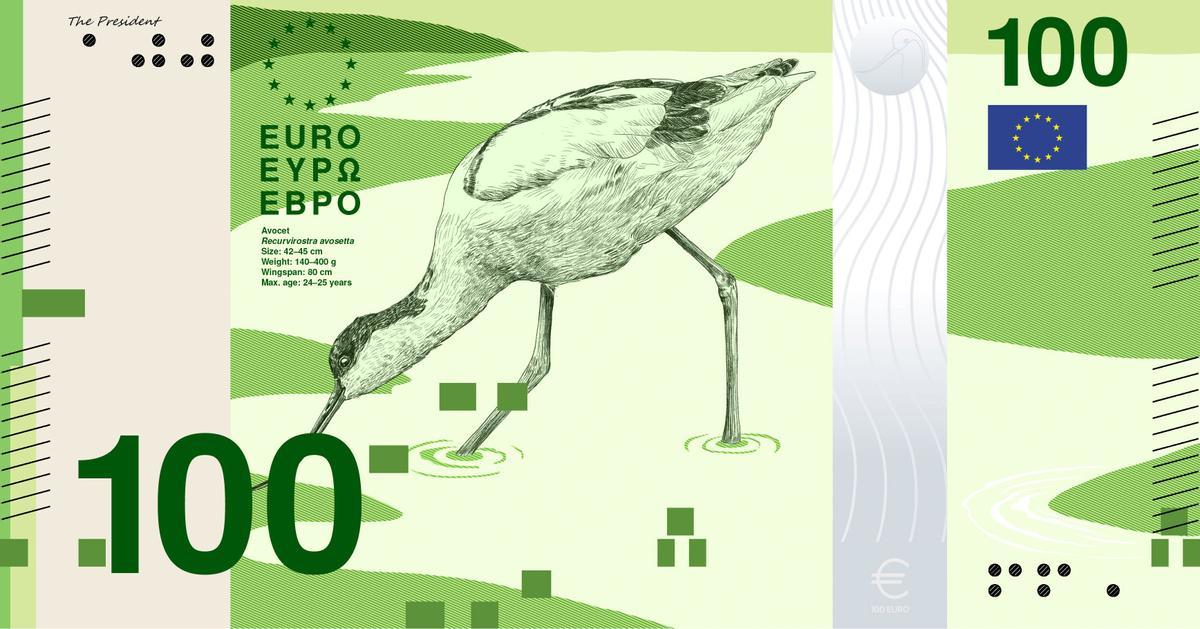 Así son los diseños finalistas para los nuevos billetes de euro