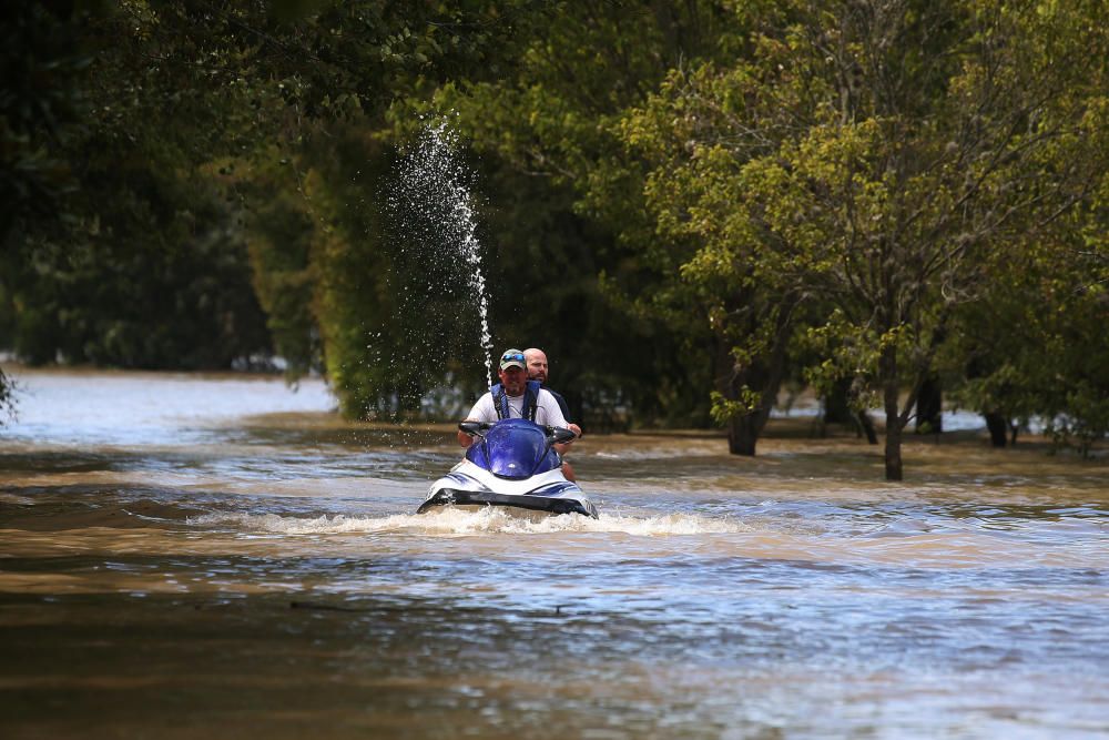 La tormenta tropical Harvey asola Texas