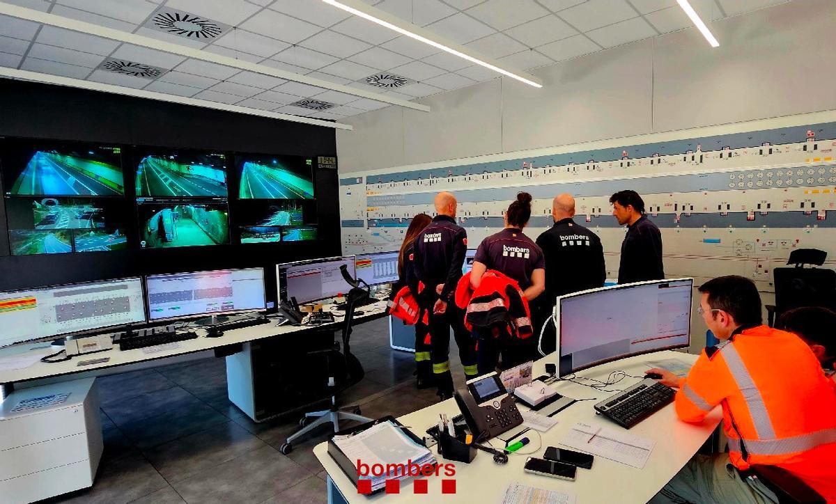 La visita als centres de control