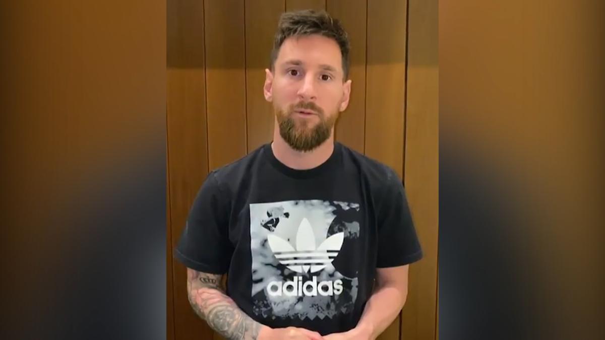 La enhorabuena de Leo Messi a Etoo