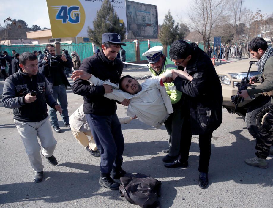 Atentado talibán en Kabul
