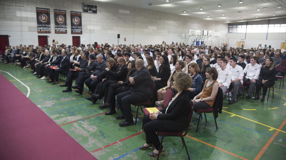 Acte de graduació de l'escola d'hoteleria de la Joviat