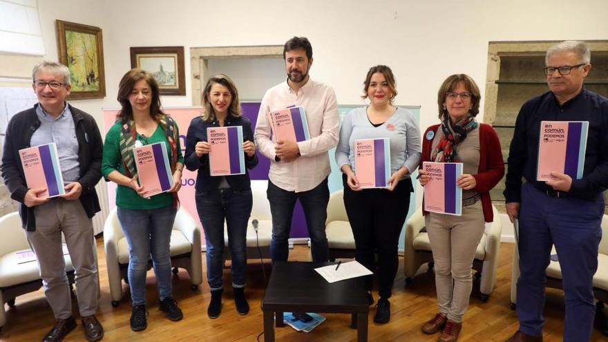 Presentación del programa electoral para el 28-A de la coalición En Común-Unidas Podemos