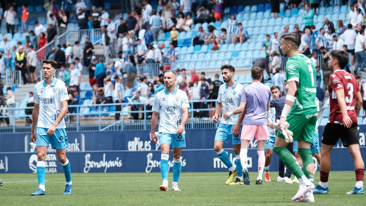 El Málaga CF solo ha ganado 1 de los últimos 7 partidos.