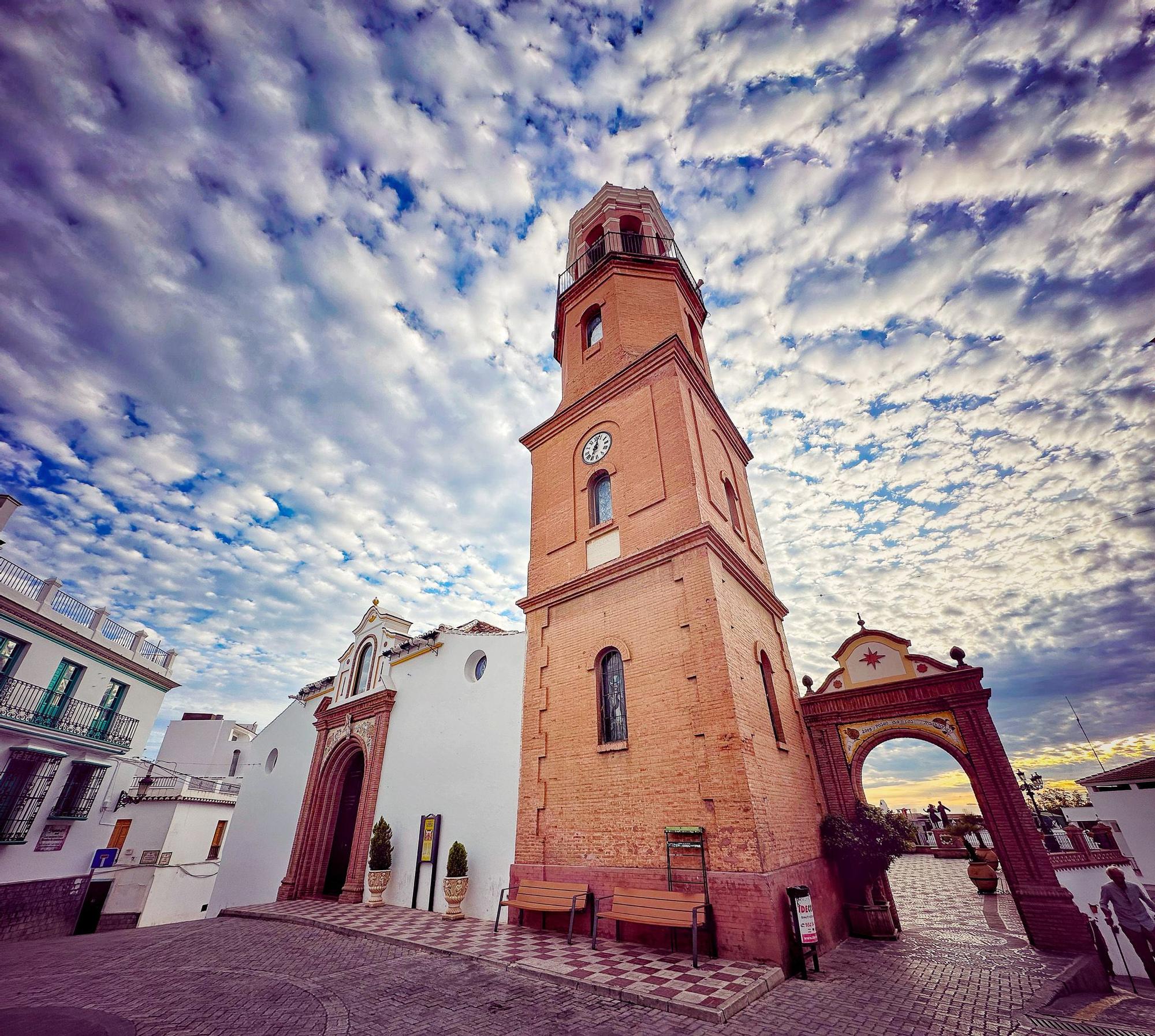 La iglesia de Nuestra Señora de la Asunción en Cómpeta
