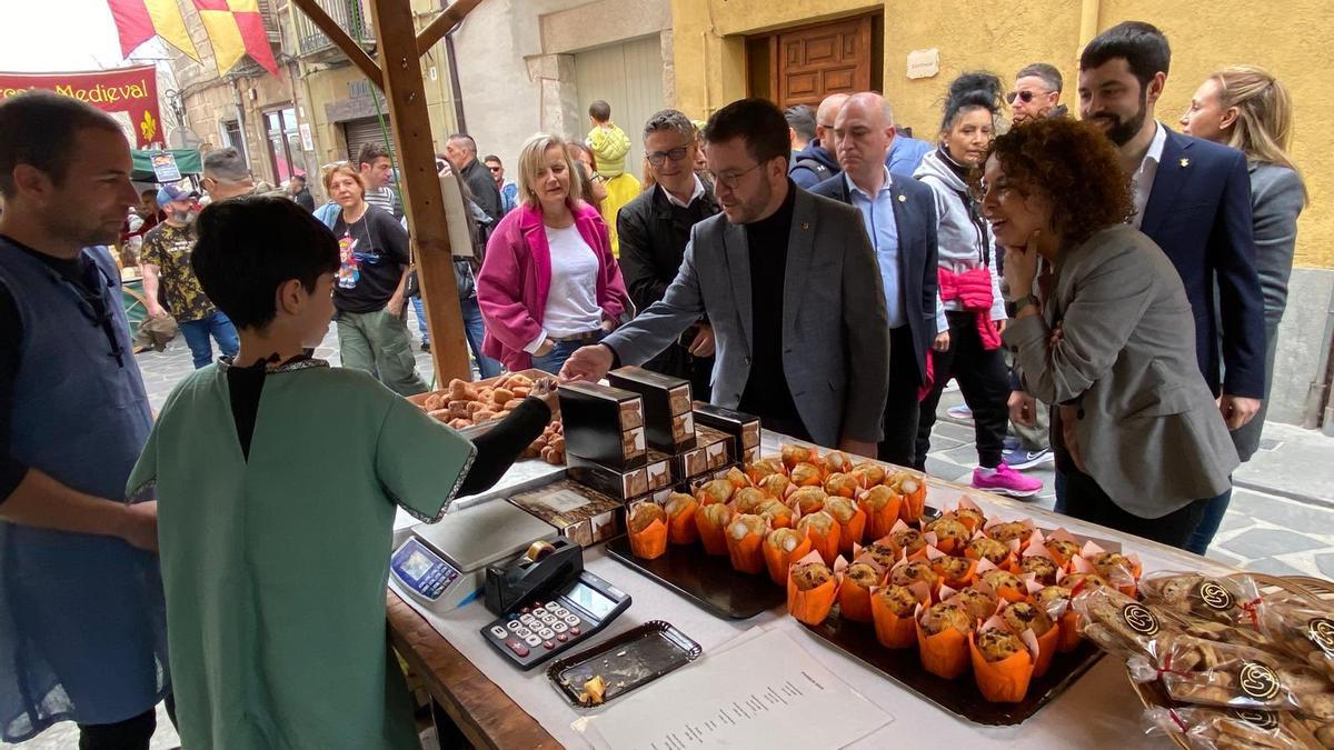 Hostalric celebra la seva tradicional Fira Medieval