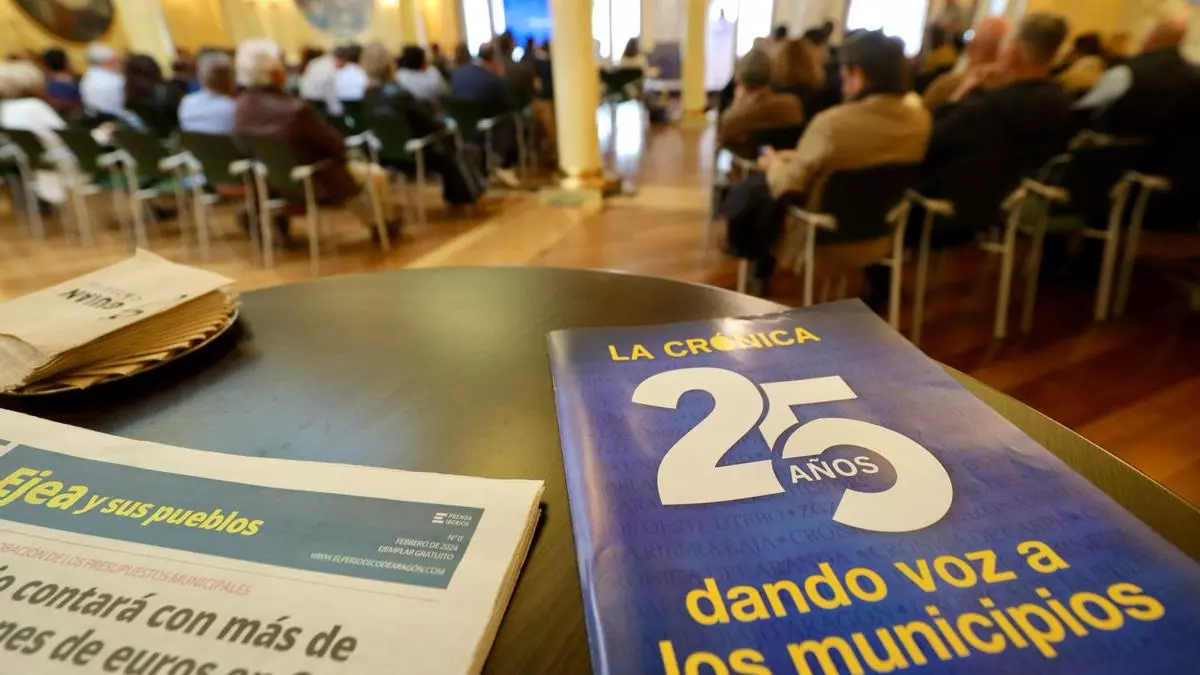 EL PERIÓDICO DE ARAGÓN celebra el 25 aniversario de 'La Crónica'