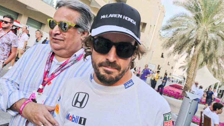 Fernando Alonso, en Abu Dabi.