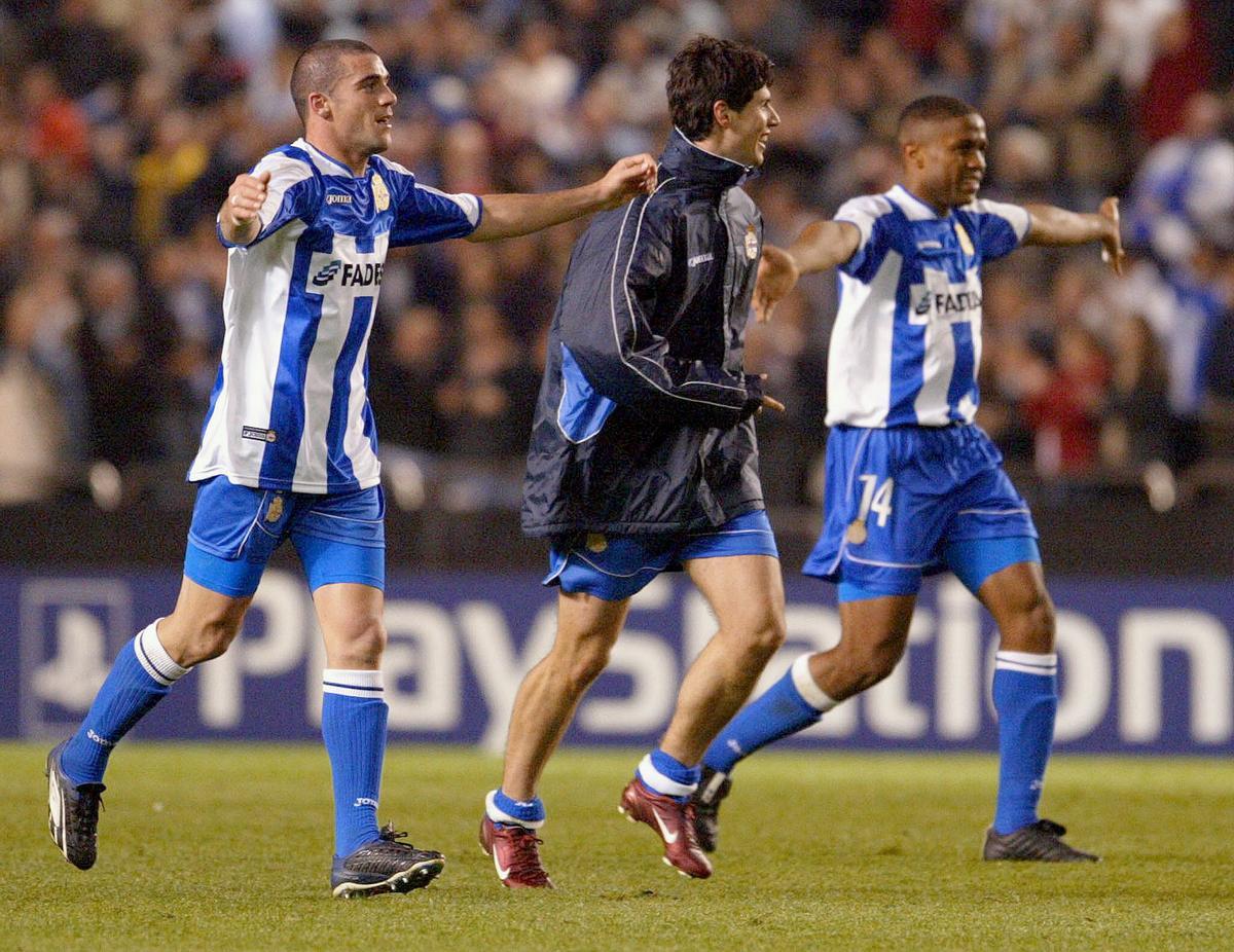 El RC Deportivo remontó un 4-0 al Milan en la Champions 03/04