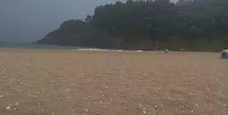 El día que Asturias lo tuvo todo: sol, calor, tormentas y bolas de hielo