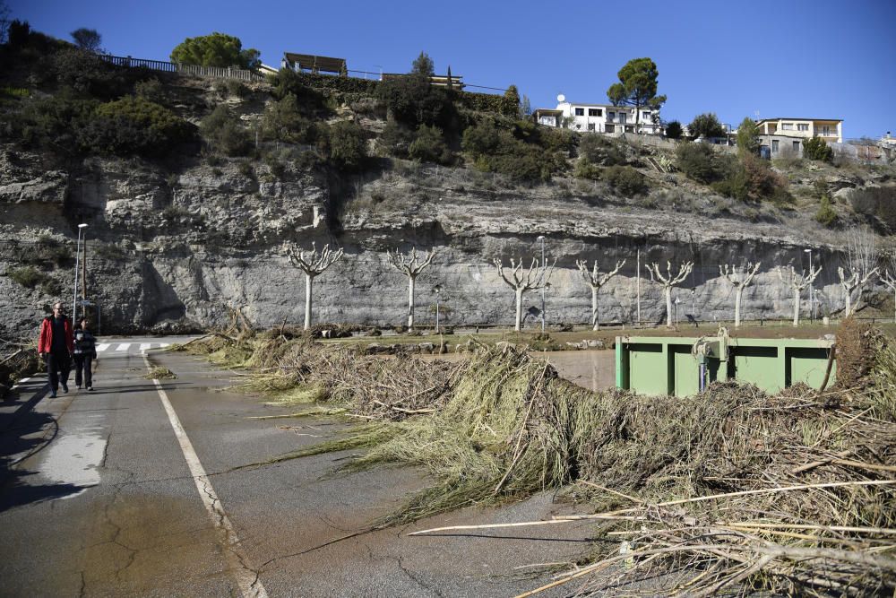 Crescuda del riu a Navarcles