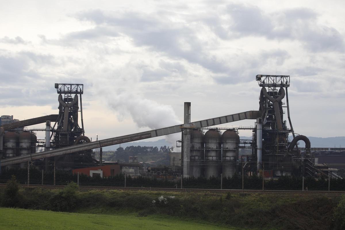 Los fornos altos de Veriña.