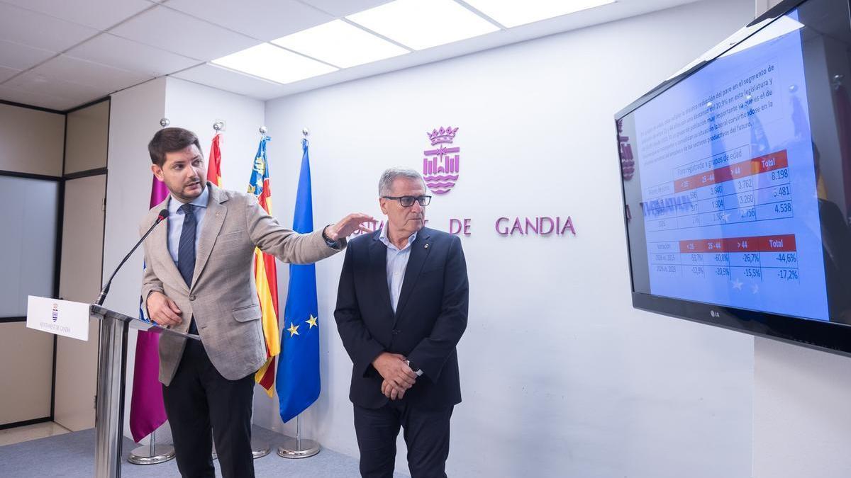 Prieto y Gregori en rueda de prensa.