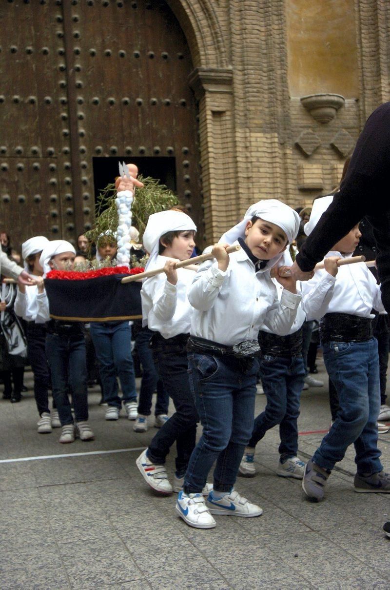 Procesión infantil del colegio Escolapios