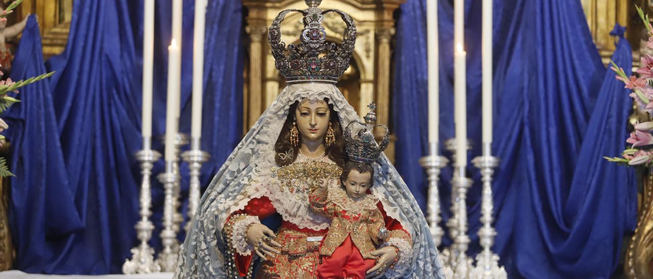 La Virgen del Socorro en una imagen de archivo.