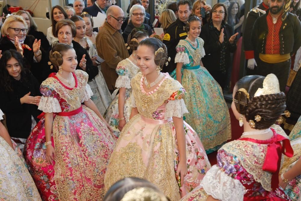 El Palau abrió sus puertas para recibirla tanto a ella como a la corte