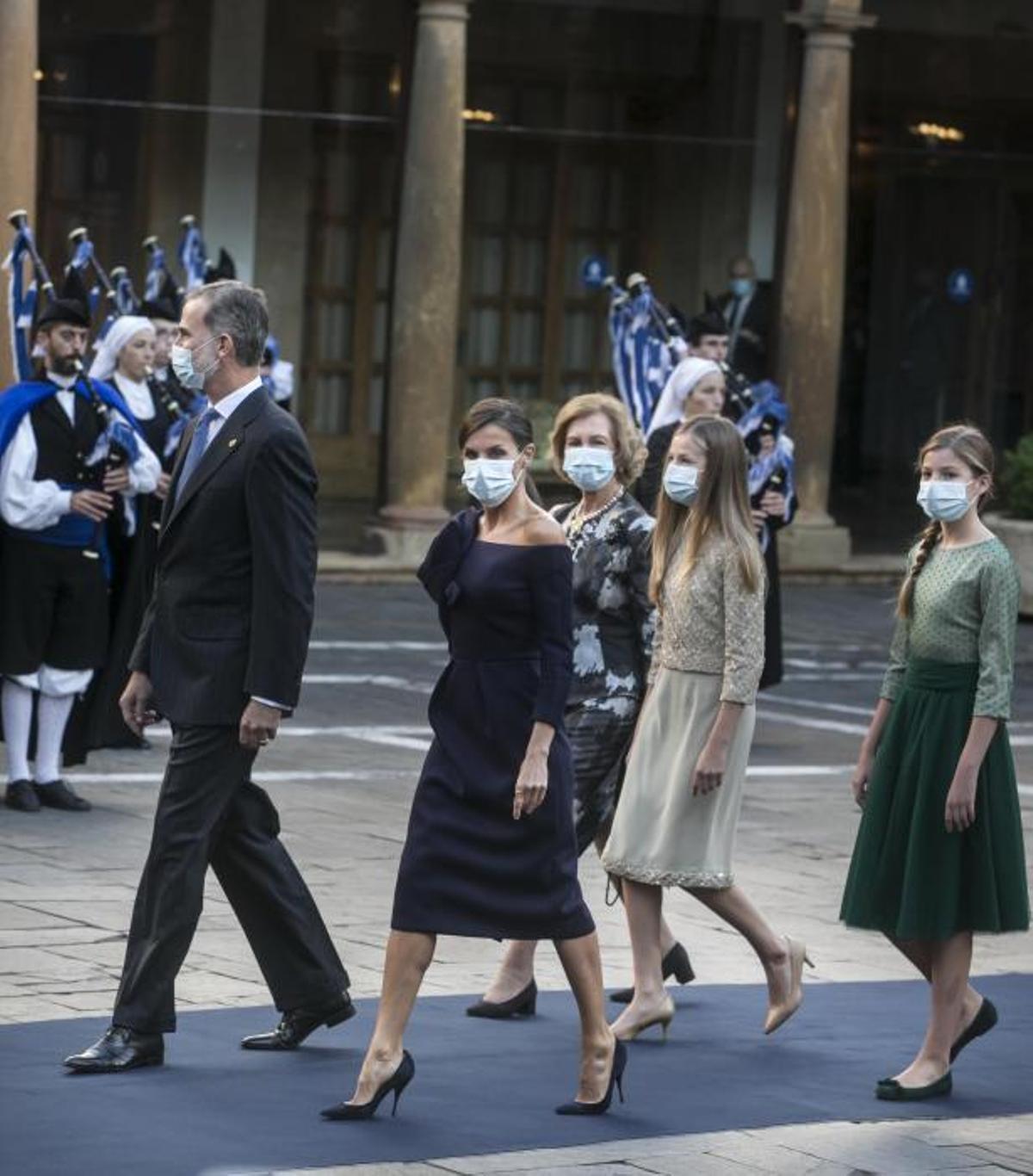 Premios Princesa de Asturias 2020: Así fue la escueta alfombra azul Premios Princesa de Asturias 2020: Así fue la escueta alfombra azul